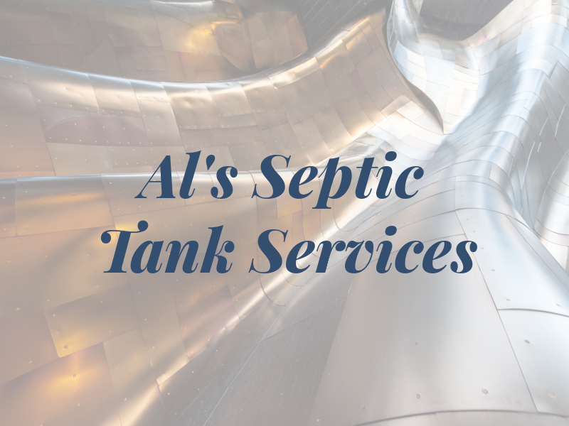 Al's Septic Tank Services