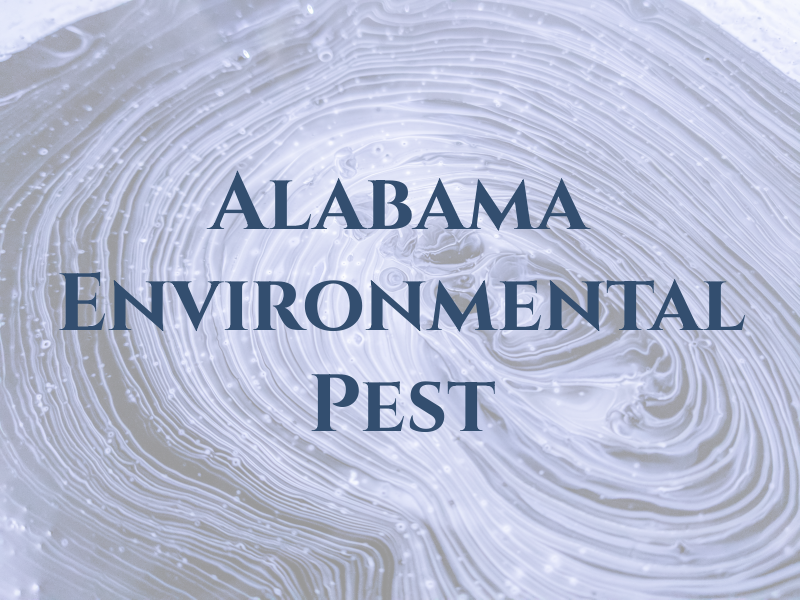 Alabama Environmental Pest