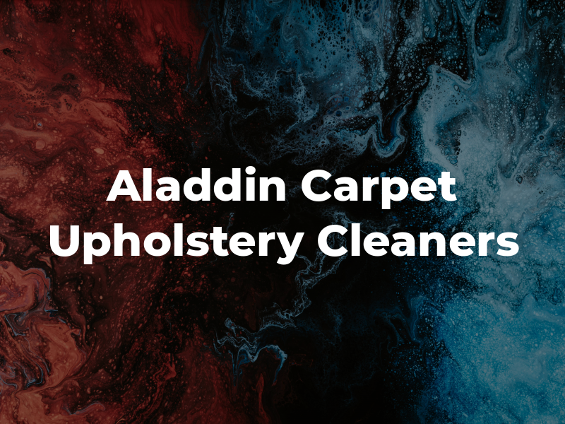 Aladdin Carpet & Upholstery Cleaners