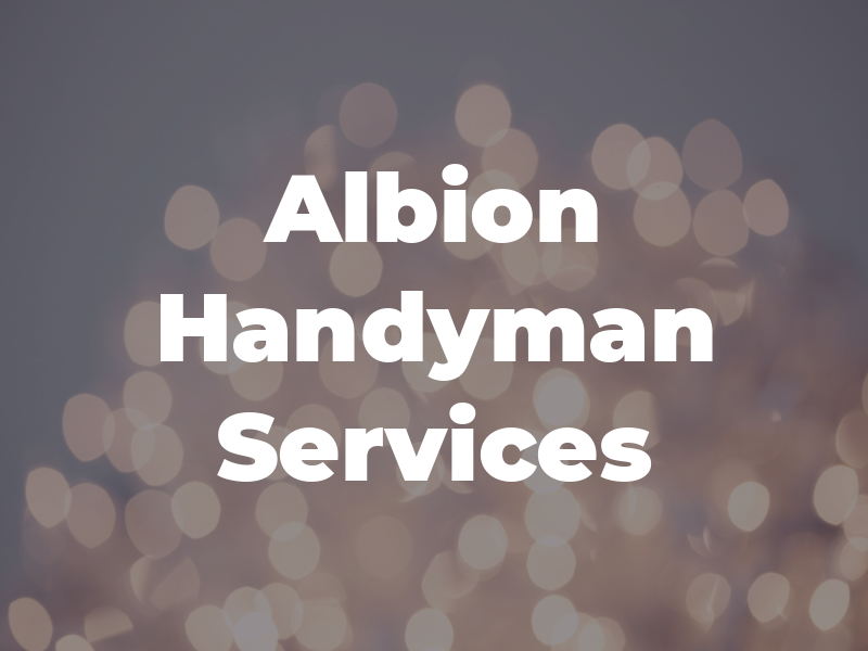 Albion Handyman Services