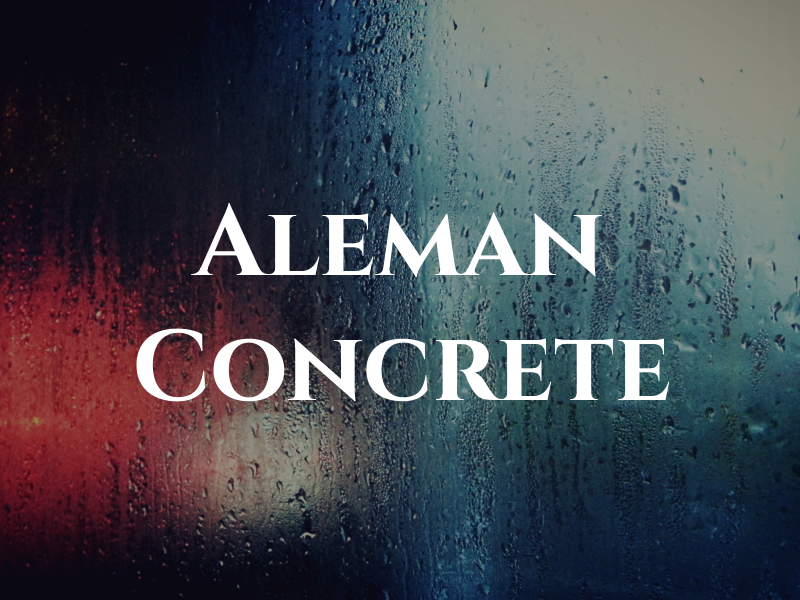 Aleman Concrete