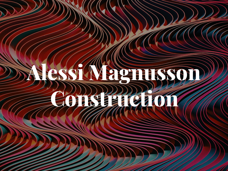Alessi Magnusson Construction Co