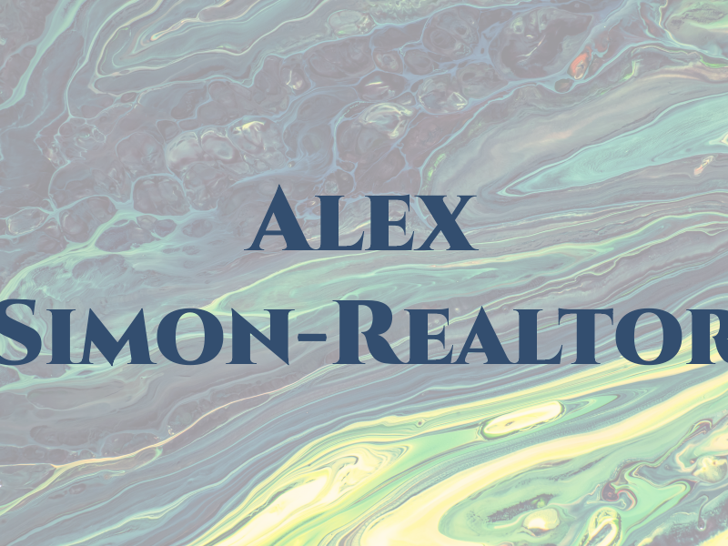 Alex Simon-Realtor