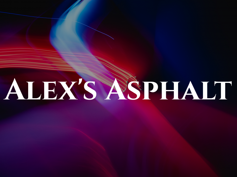 Alex's Asphalt