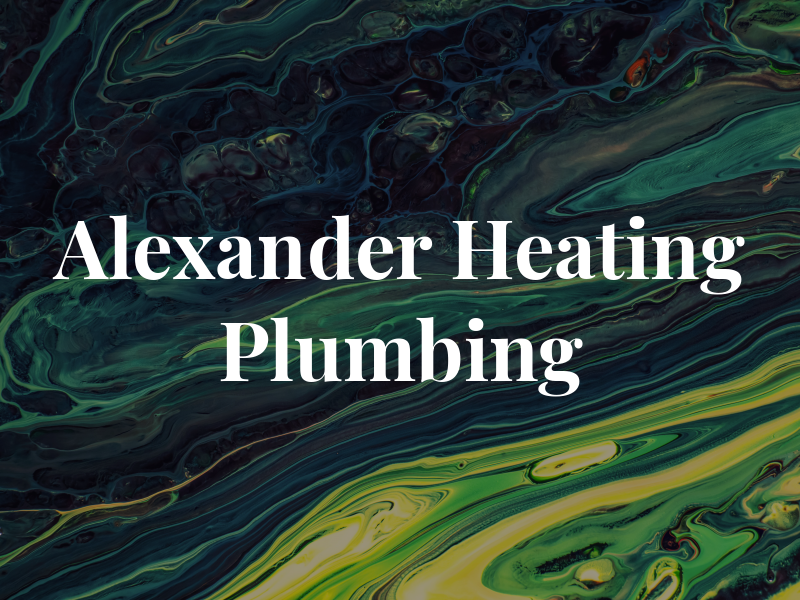 Alexander Heating AC & Plumbing