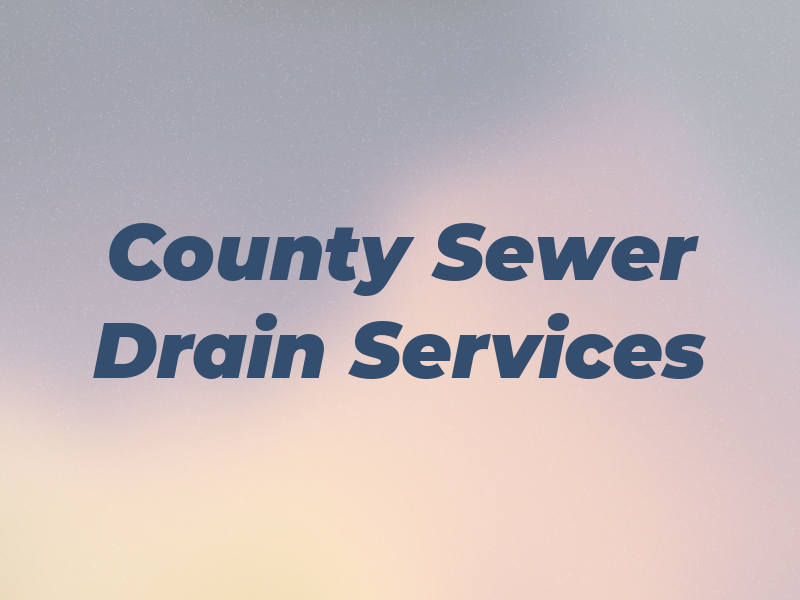 All County Sewer & Drain Services
