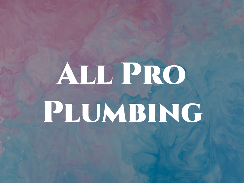 All Pro Plumbing