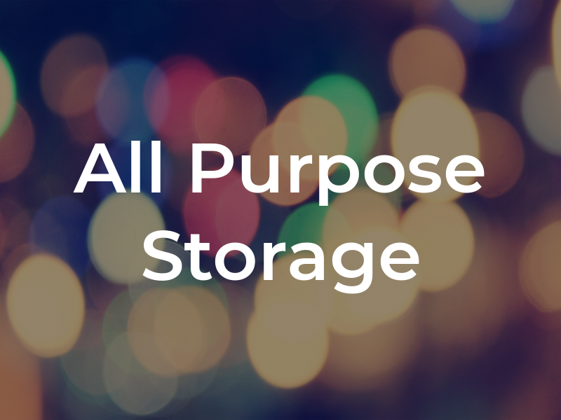 All Purpose Storage