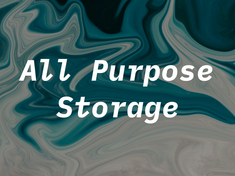 All Purpose Storage