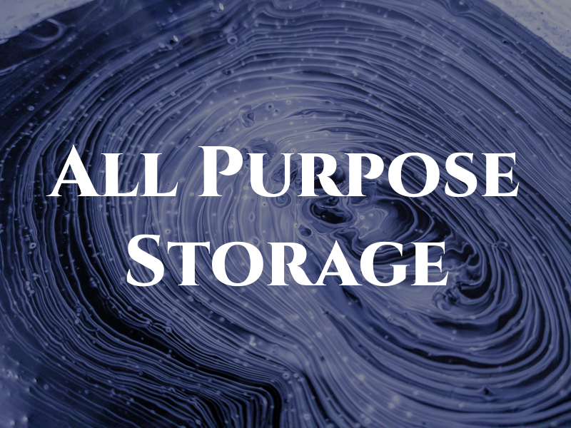 All Purpose Storage