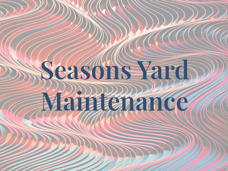 All Seasons Yard Maintenance