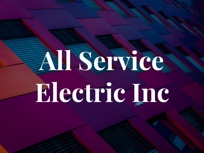All Service Electric Inc