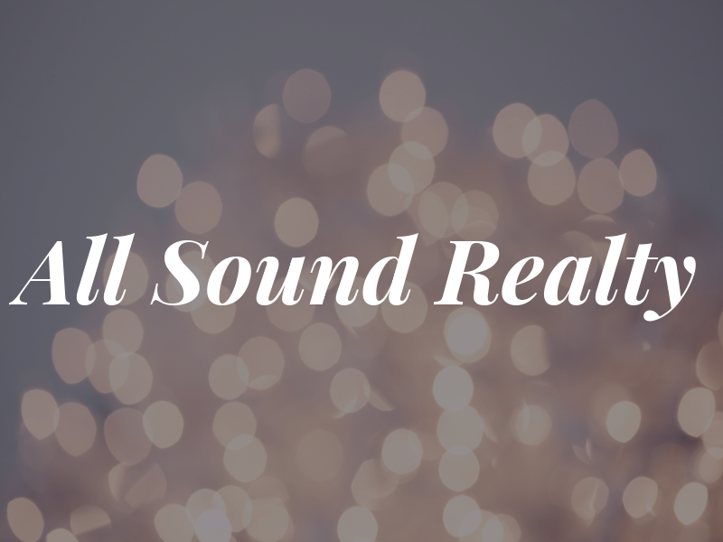 All Sound Realty