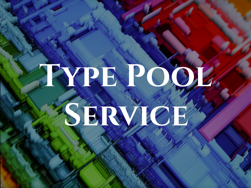 All Type Pool and Spa Service