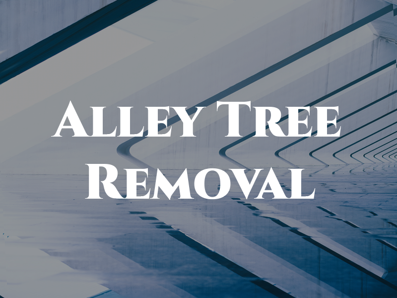 Alley Tree Removal