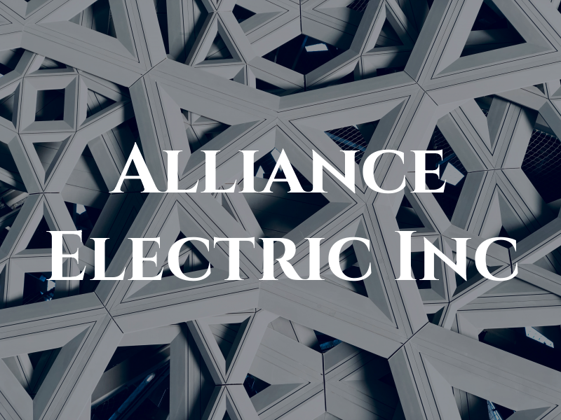 Alliance Electric Inc