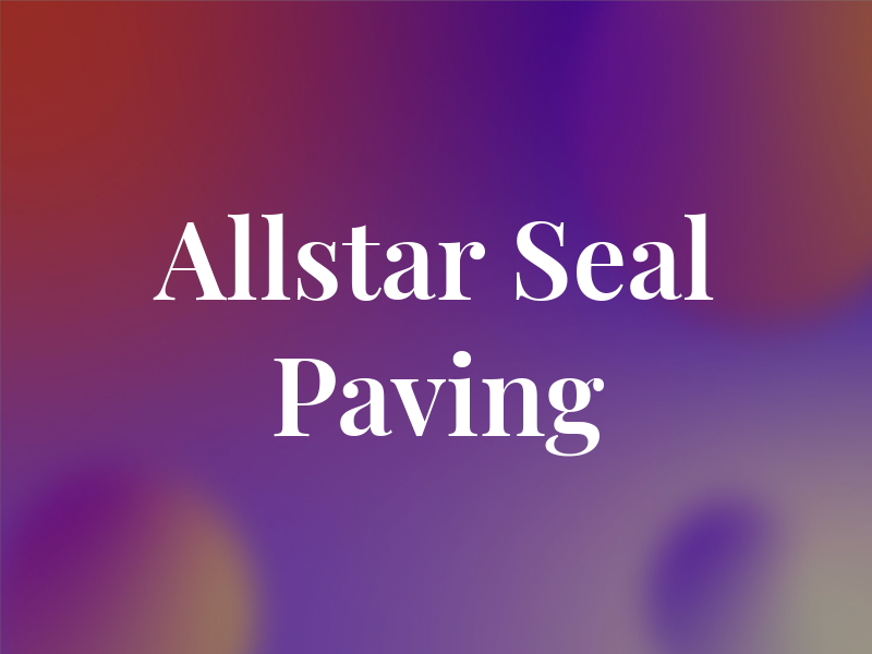 Allstar Seal & Paving
