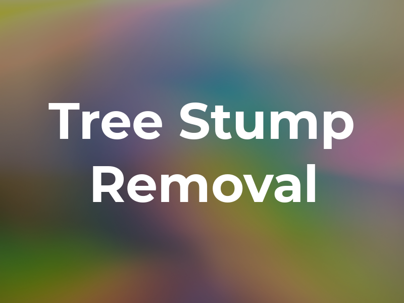 Als Tree Stump Removal