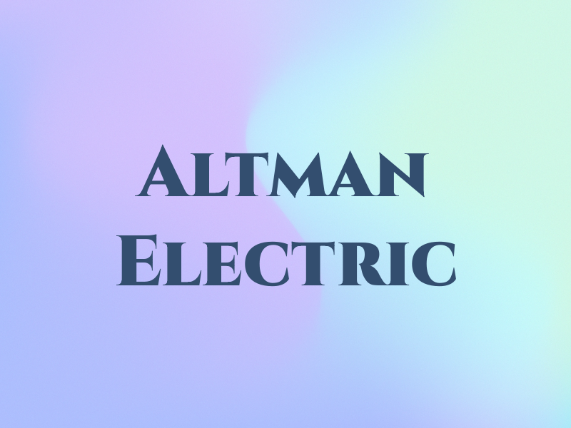 Altman Electric