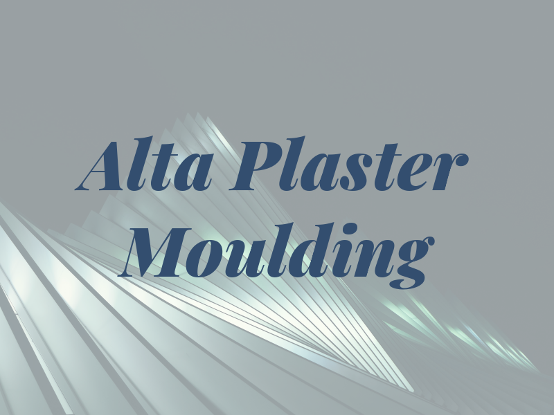 Alta Plaster Moulding