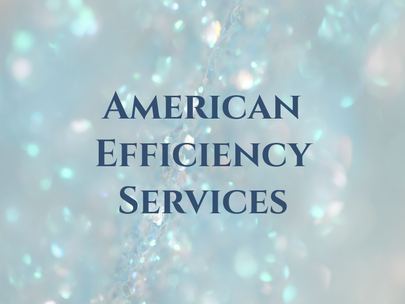 American Efficiency Services