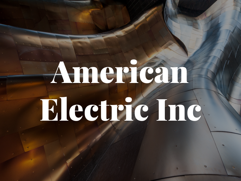 American Electric Inc