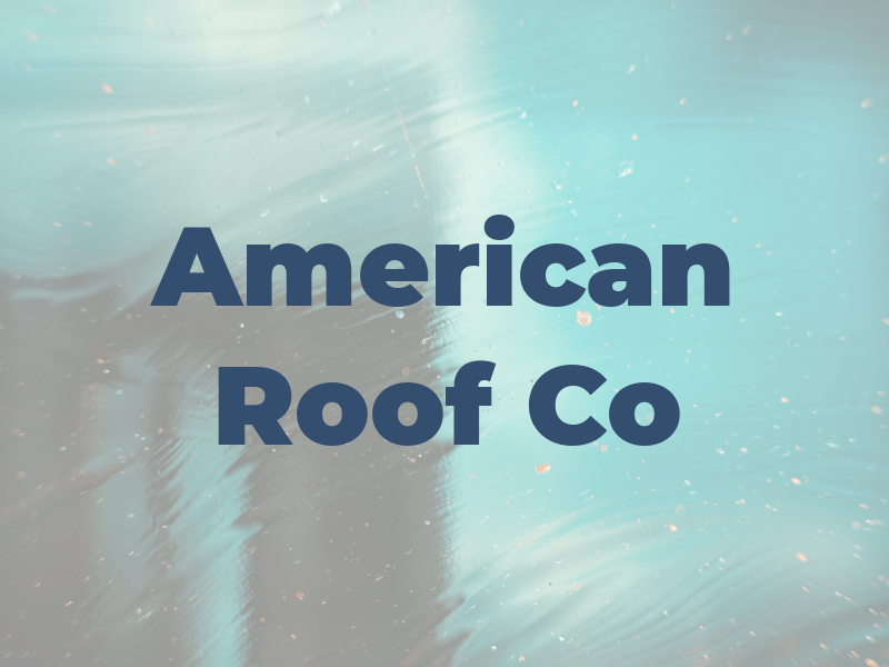 American Roof Co