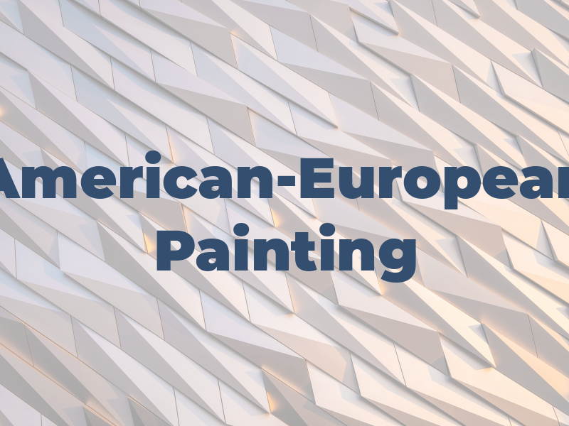 American-European Painting