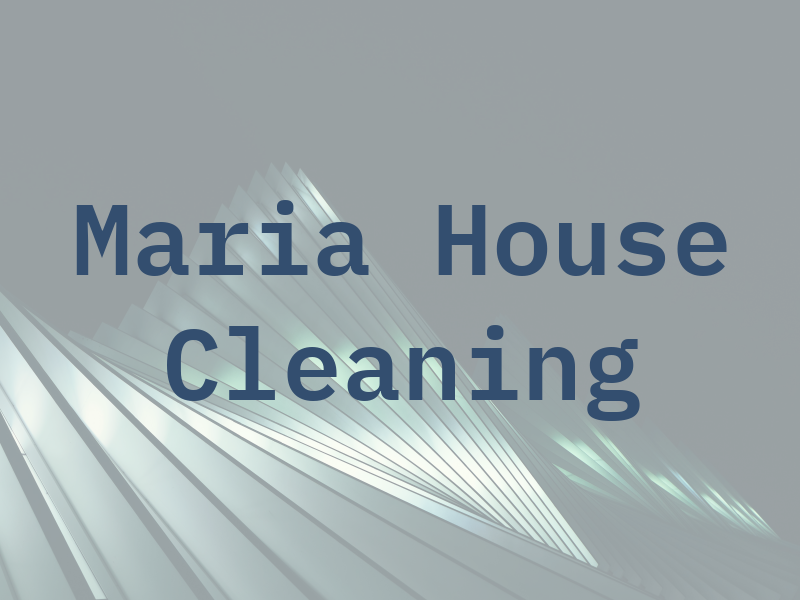 Ana Maria House Cleaning