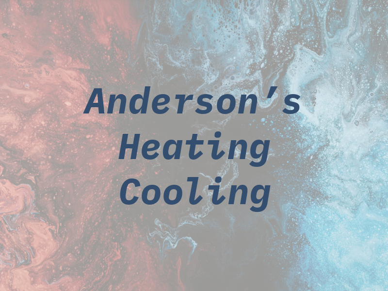 Anderson's Heating & Cooling