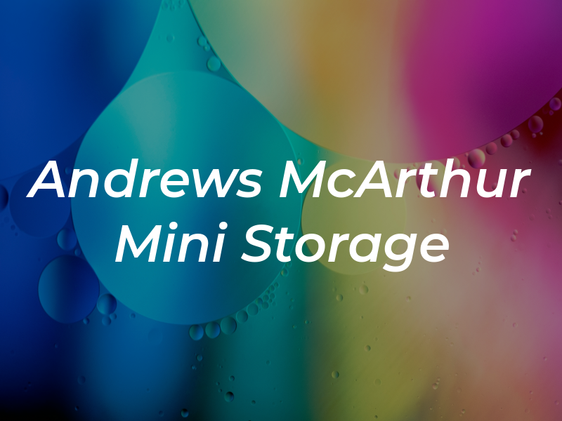 Andrews McArthur Mini Storage
