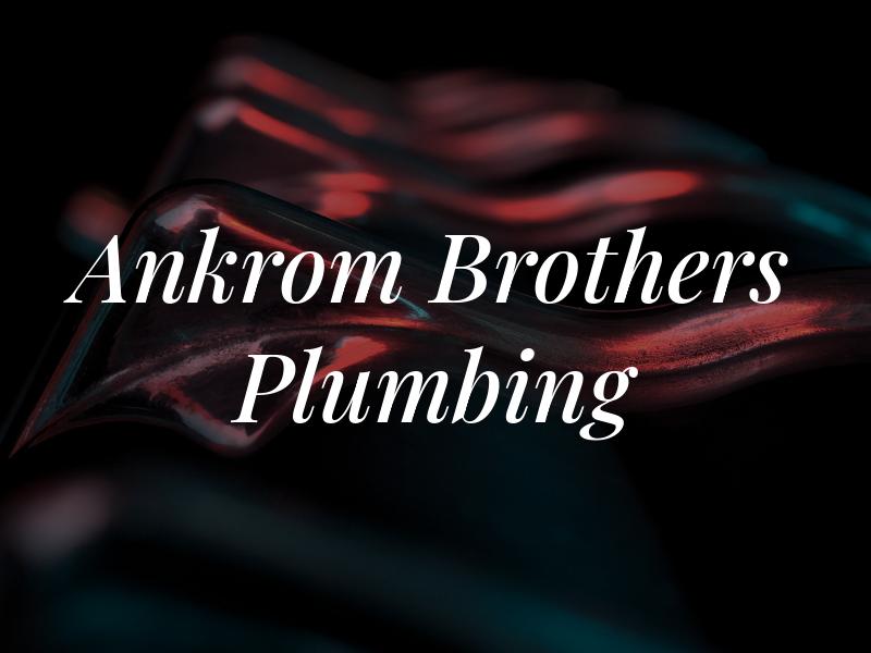 Ankrom Brothers Plumbing Inc