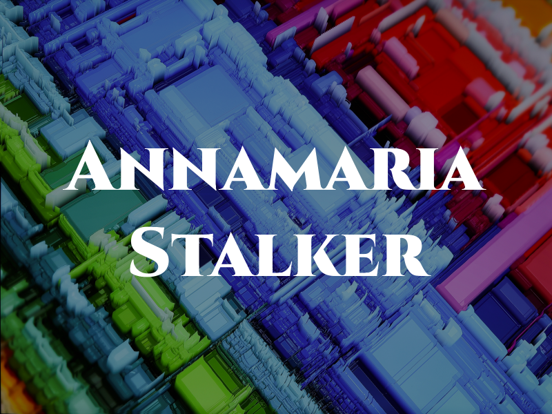 Annamaria Stalker