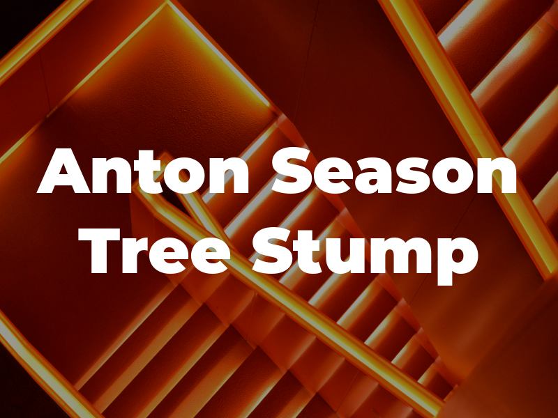 Anton All Season Tree Stump