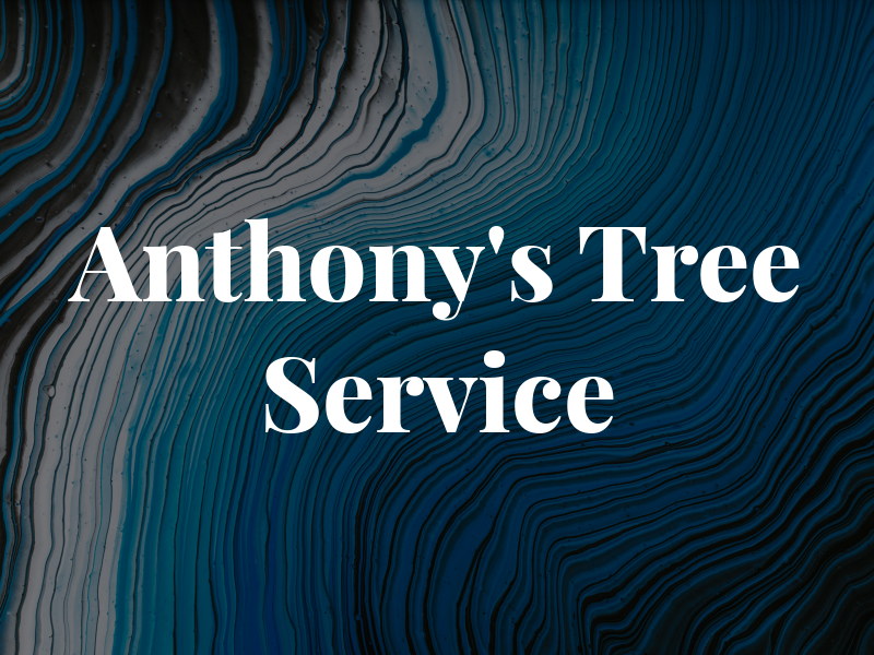 Anthony's Tree Service