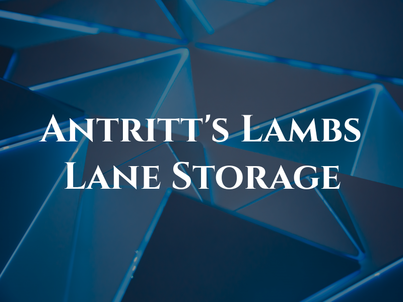 Antritt's Lambs Lane Storage