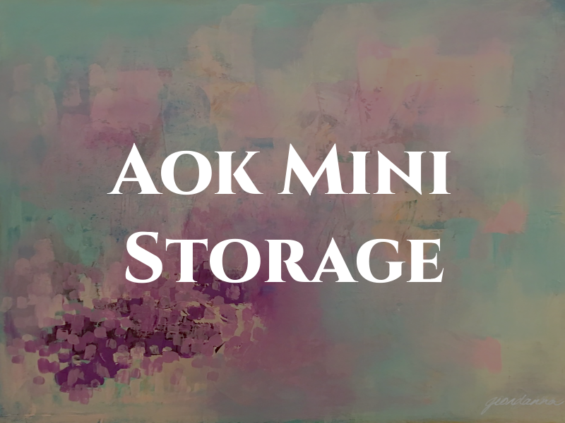 Aok Mini Storage