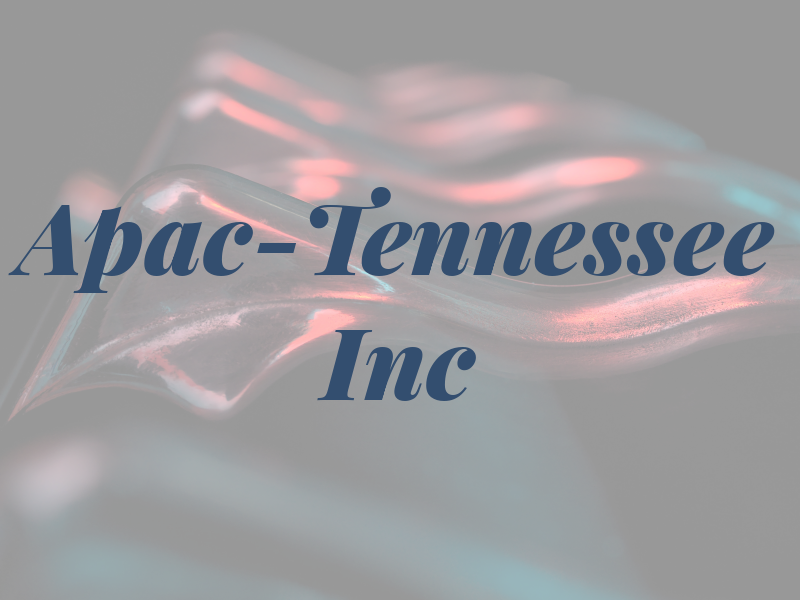 Apac-Tennessee Inc