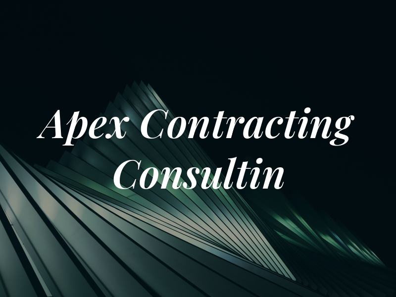 Apex Contracting & Consultin