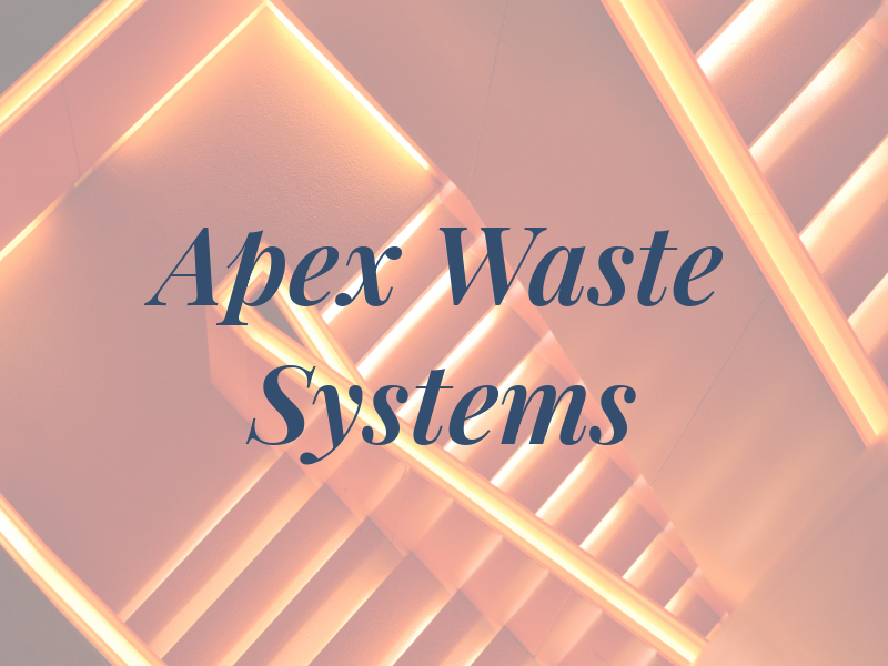 Apex Waste Systems Inc