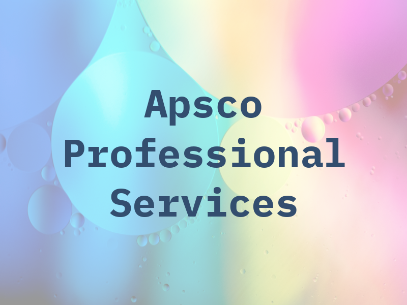 Apsco Professional Services Co