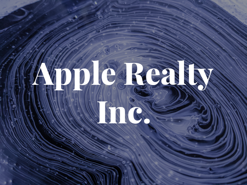 Apple Realty Inc.