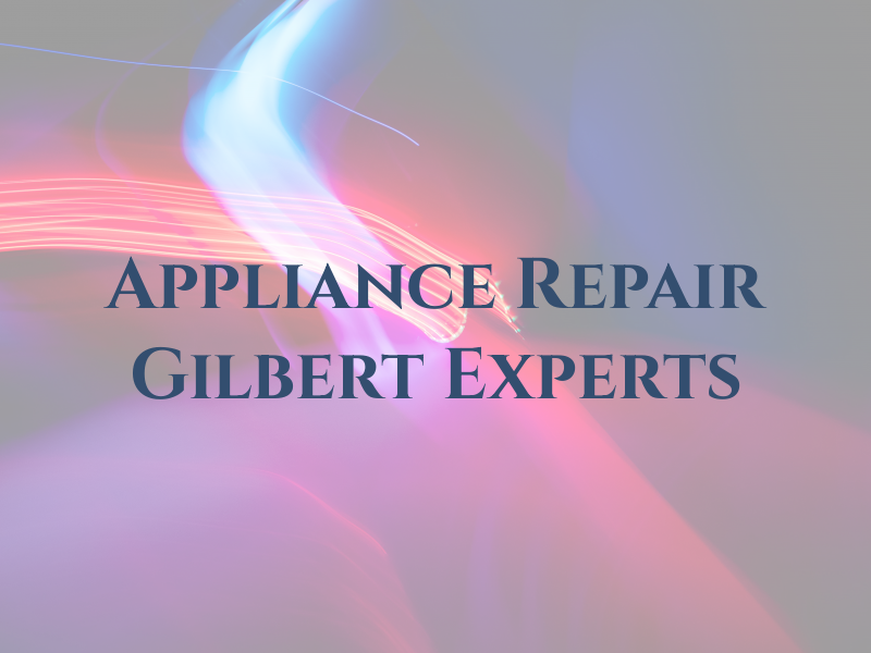 Appliance Repair Gilbert Experts