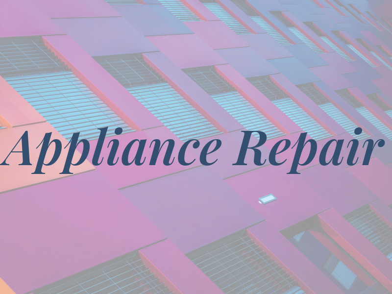 Appliance Repair
