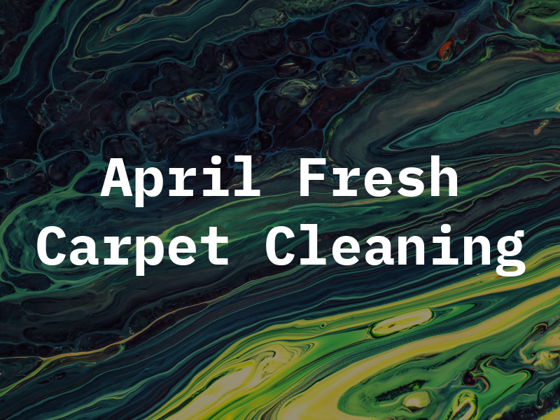 April Fresh Carpet Cleaning