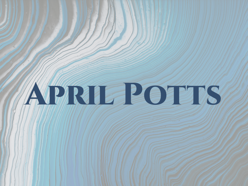 April Potts