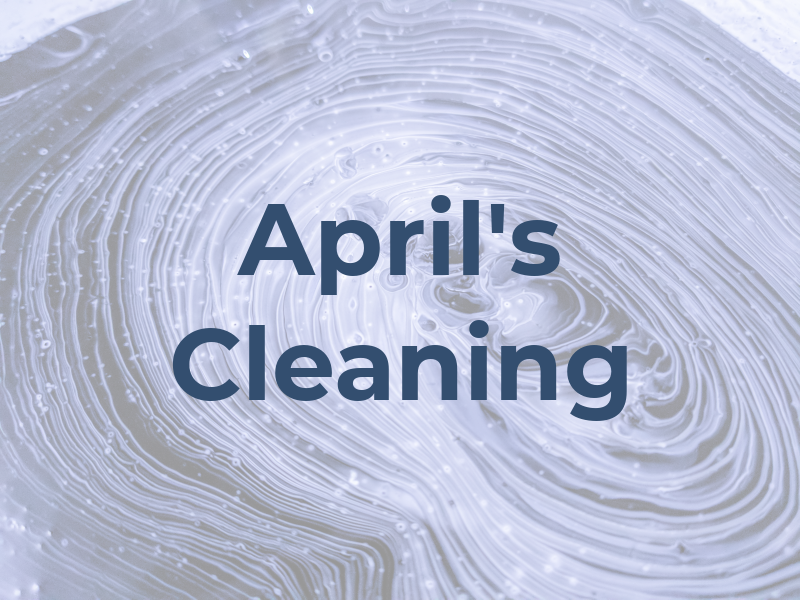 April's Cleaning