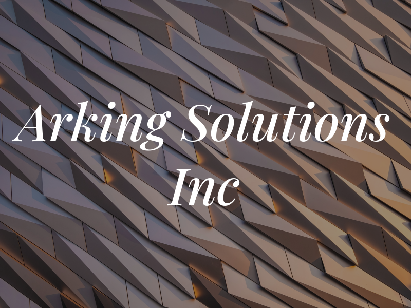 Arking Solutions Inc