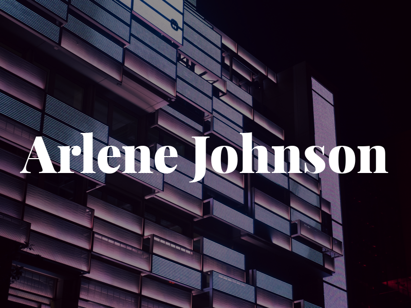Arlene Johnson