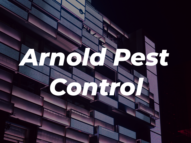 Arnold Pest Control
